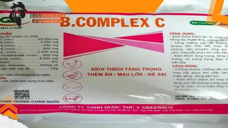 Vitamin tổng hợp bổ xung cho gà từ nhỏ là tốt nhất